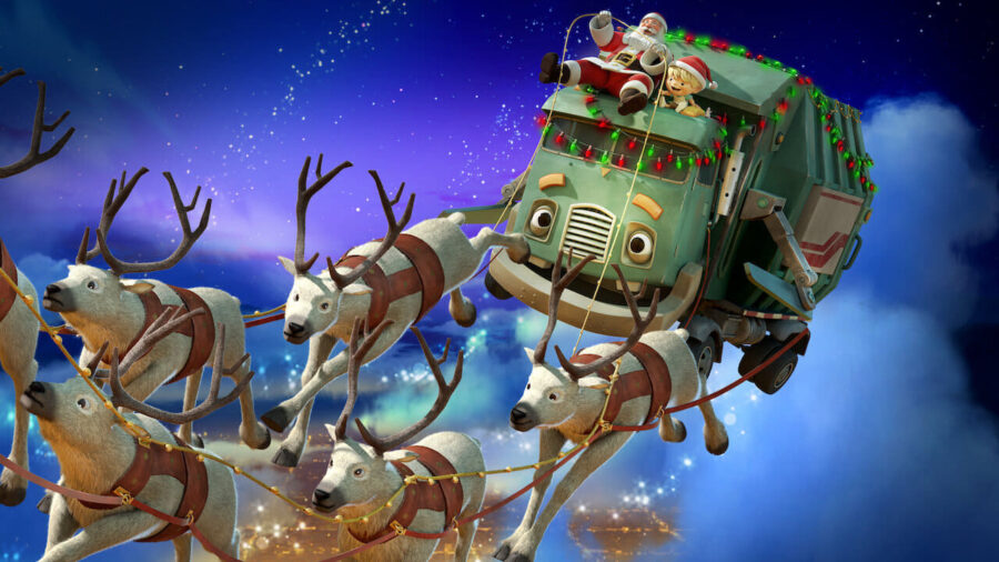 A Trash Truck Christmas (2020) แทรชทรัค คู่หูมอมแมมฉลองคริสต์มาส - A Trash Truck Christmas