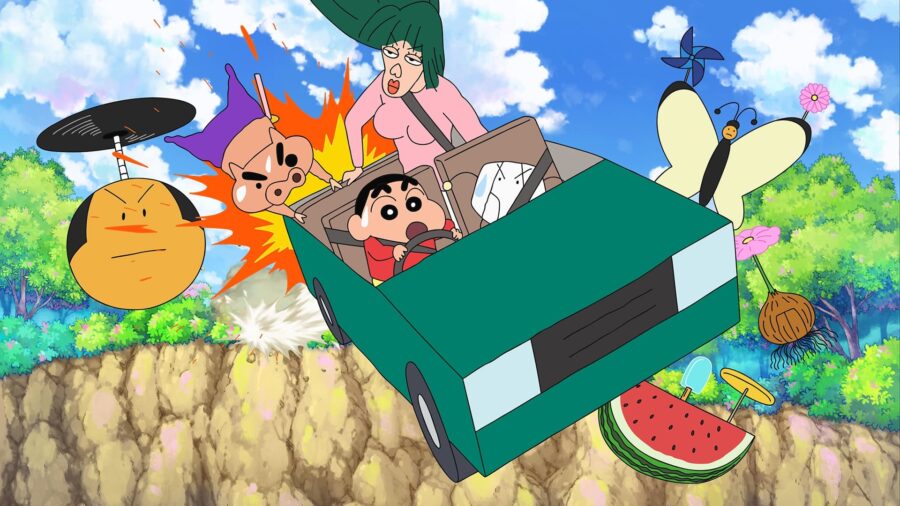 Crayon Shin chan Crash Graffiti Kingdom and Almost Four Heroes (2020) ชินจัง เดอะมูฟวี่ ตอน ผจญภัยแดนวาดเขียนกับ ว่าที่ 4 ฮีโร่สุดเพี้ยน - クレヨンしんちゃん 激突！ラクガキングダムとほぼ四人の勇者