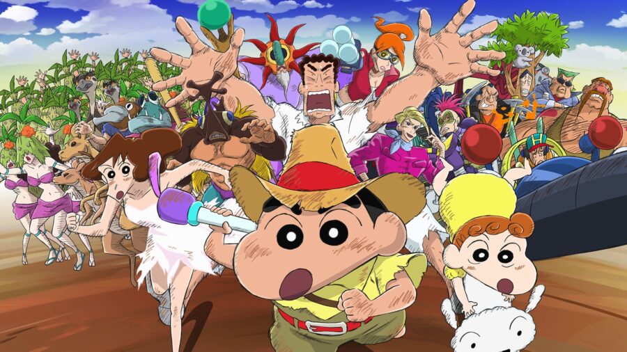 Crayon Shin chan Honeymoon Hurricane The Lost Hiroshi (2019) ชินจัง เดอะมูฟวี่ ตอน ฮันนีมูนป่วนแดนจิงโจ้ ตามหาคุณพ่อสุดขอบฟ้า - クレヨンしんちゃん 新婚旅行ハリケーン ～失われたひろし～